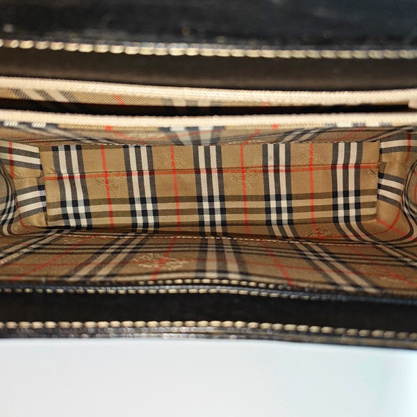 Calfskin Shoulder Bag Black
