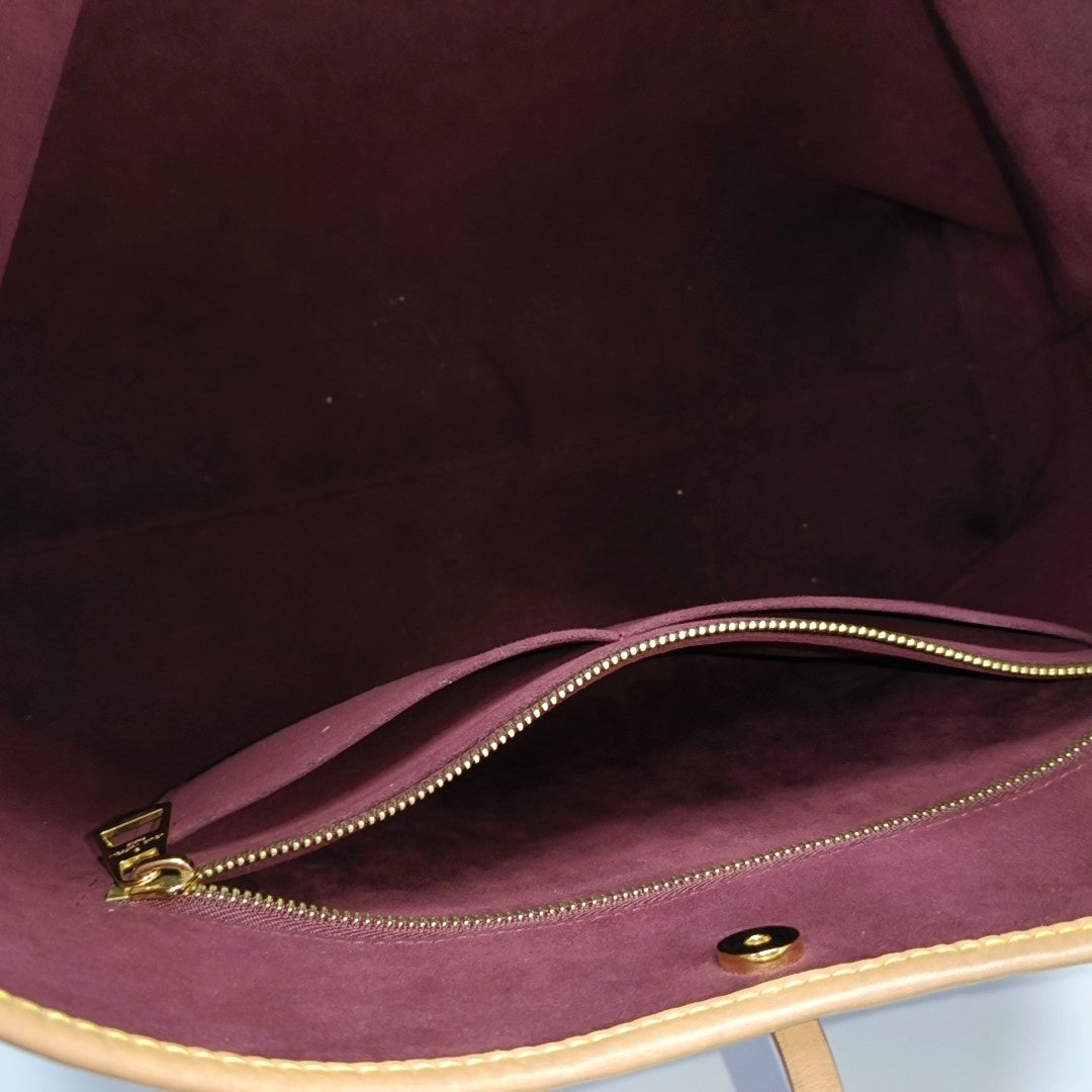 CARRYALL MM Monogram Coated Canvas Brown