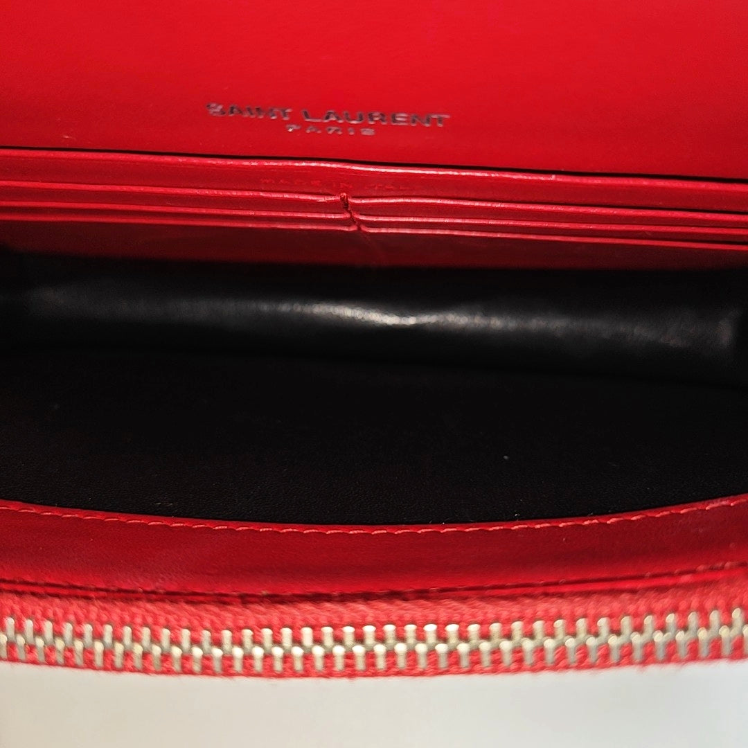 KATE WOC Calfskin Red