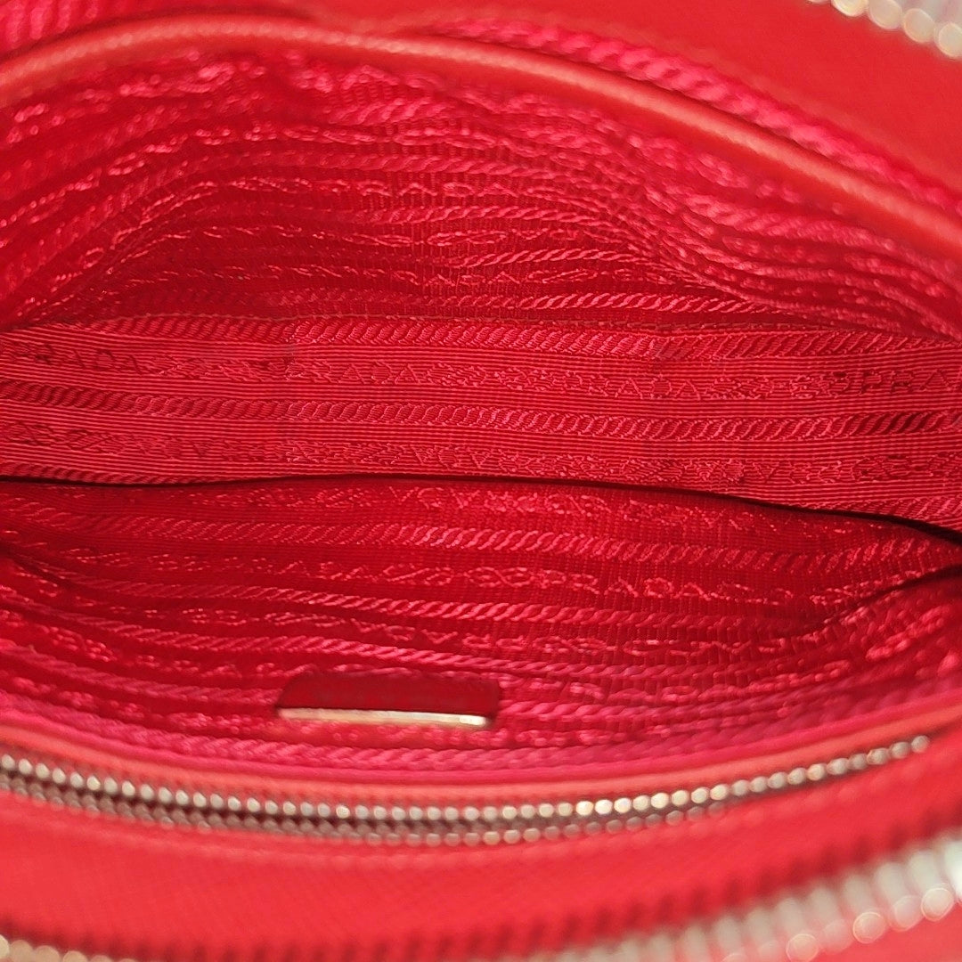 Calfskin Shoulder Bag Multicolor