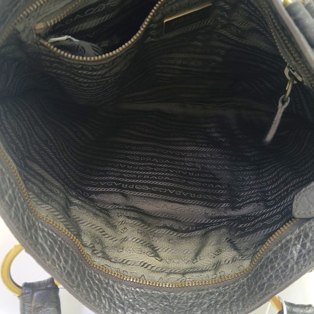 Canvas Top Handle Bag Multicolor