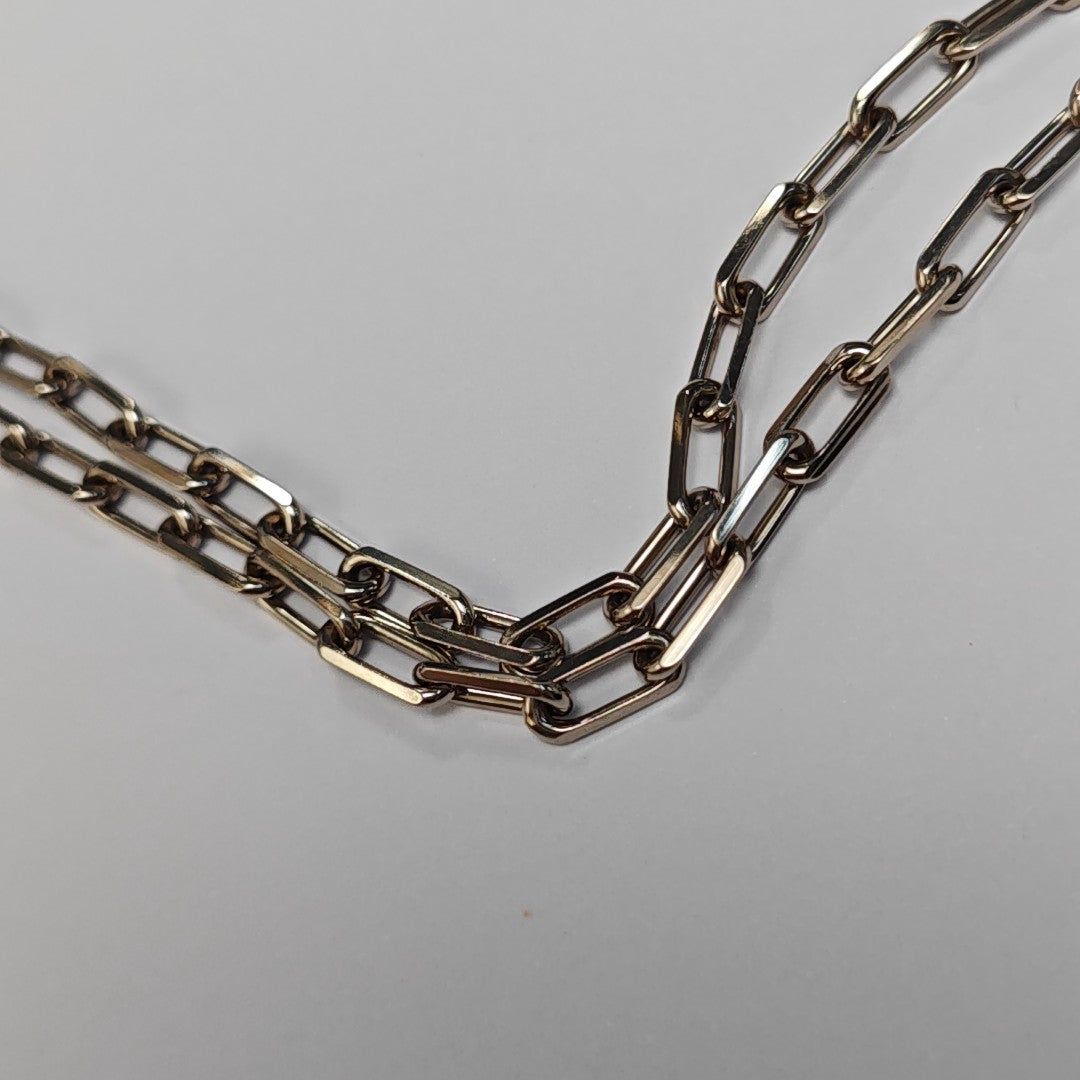 18k White Gold Silver Necklace