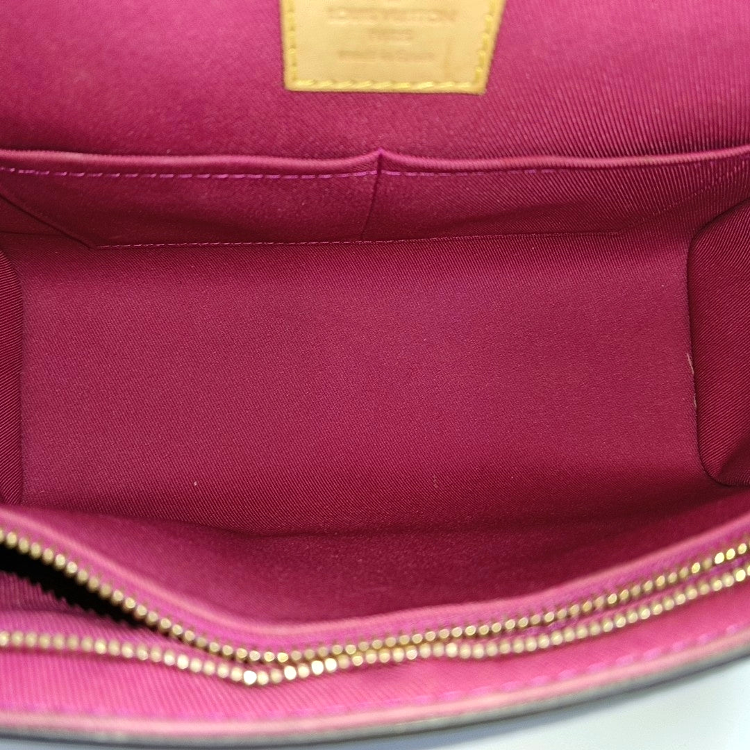 CLUNY PM Monogram Coated Canvas Brown