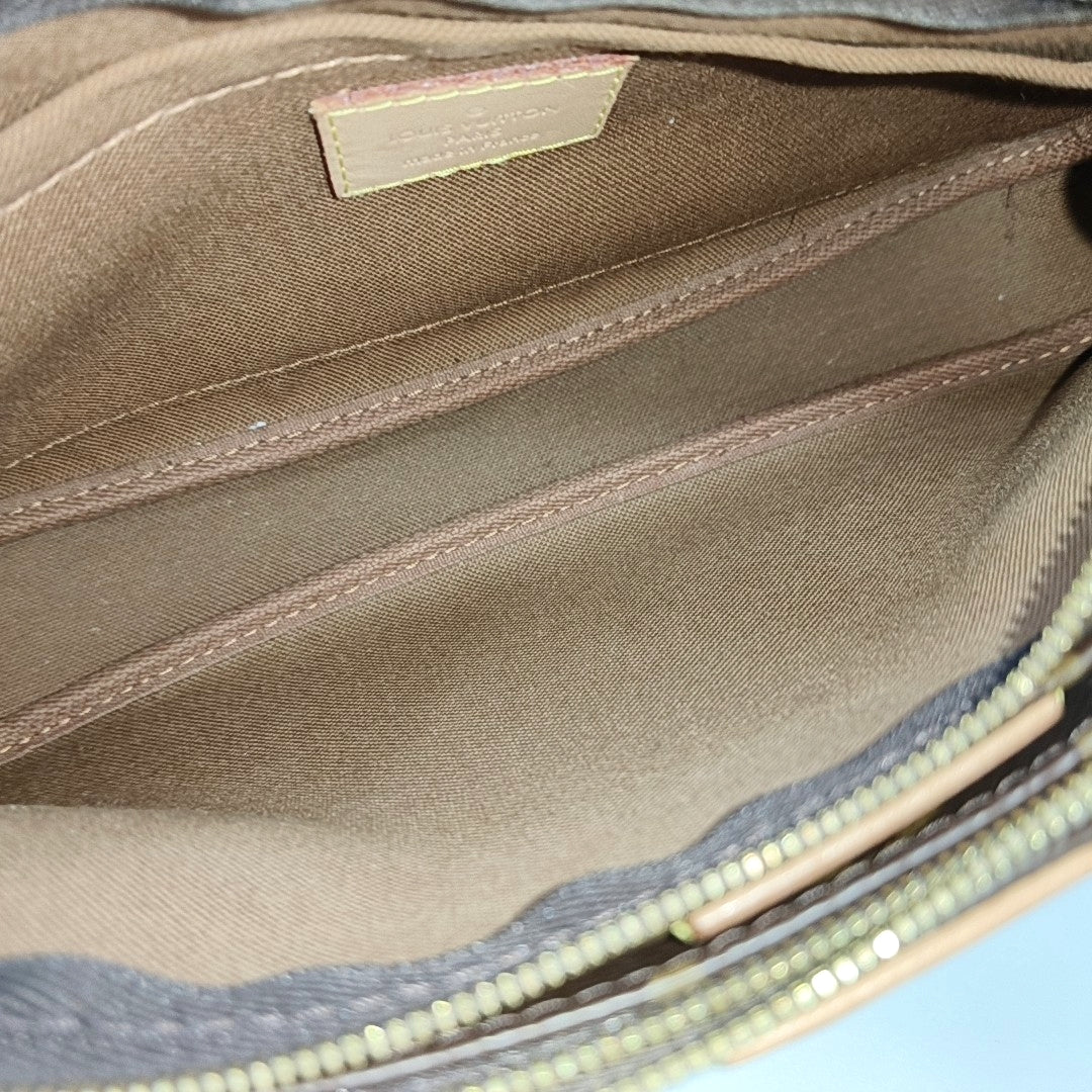 MULTI Monogram Coated Canvas Brown