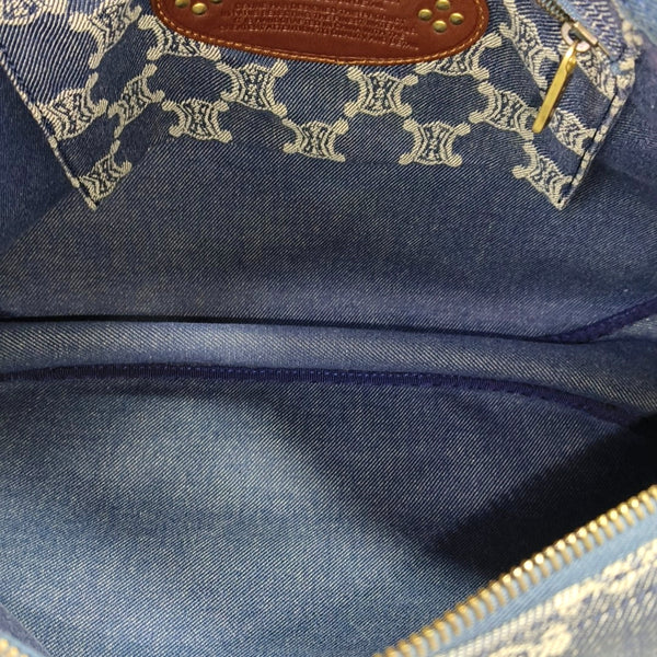 Denim Shoulder Bag Blue