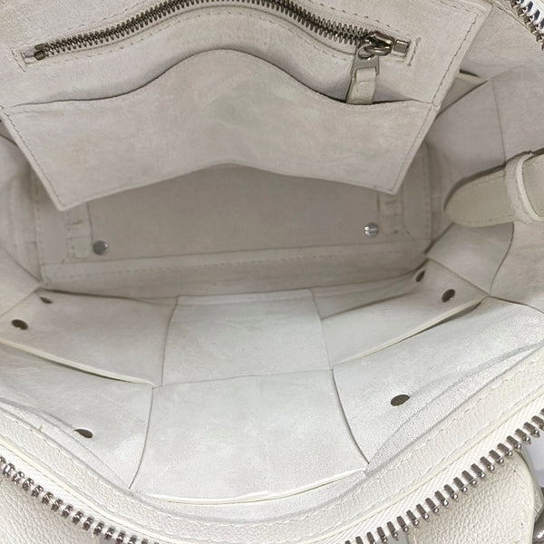 Calfskin Shoulder Bag White