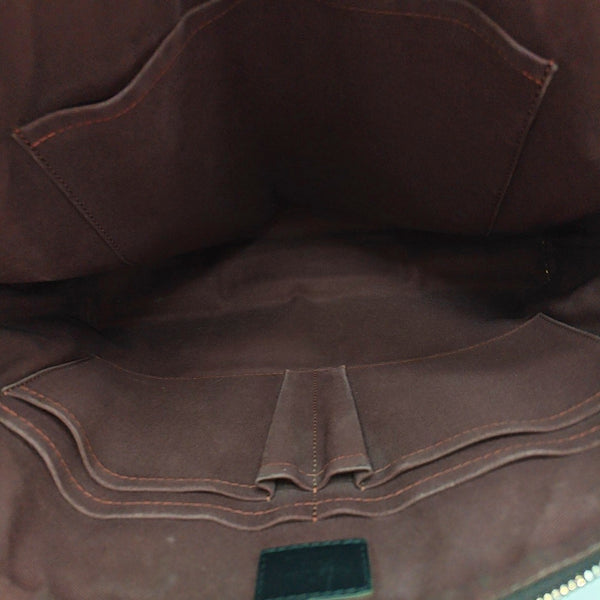 Monogram Coated Canvas Shoulder Bag Brown