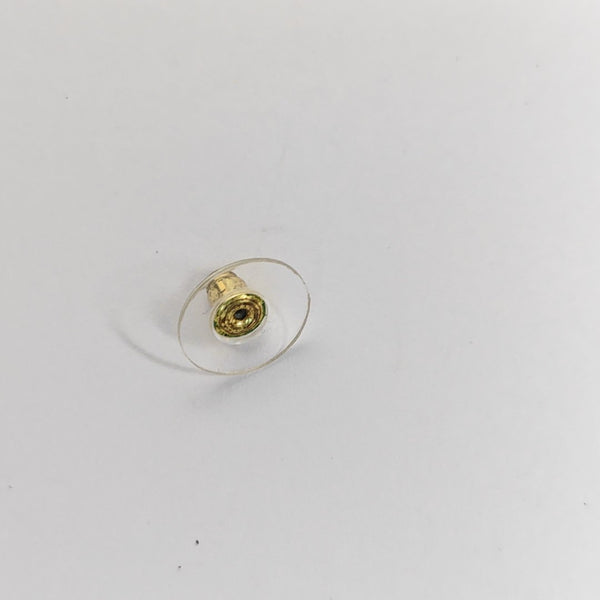 Metal Black Stud Earrings