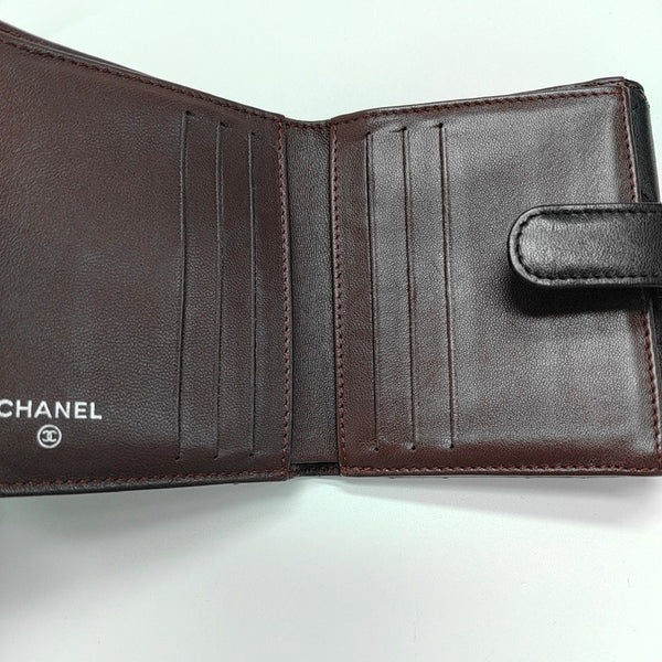 Quilted Lambskin Wallet Black
