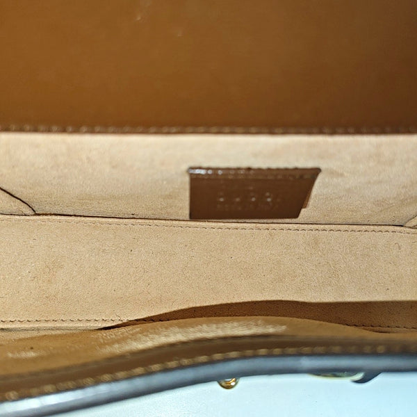 Horsebit 1955 Mini Monogram Coated Canvas Beige