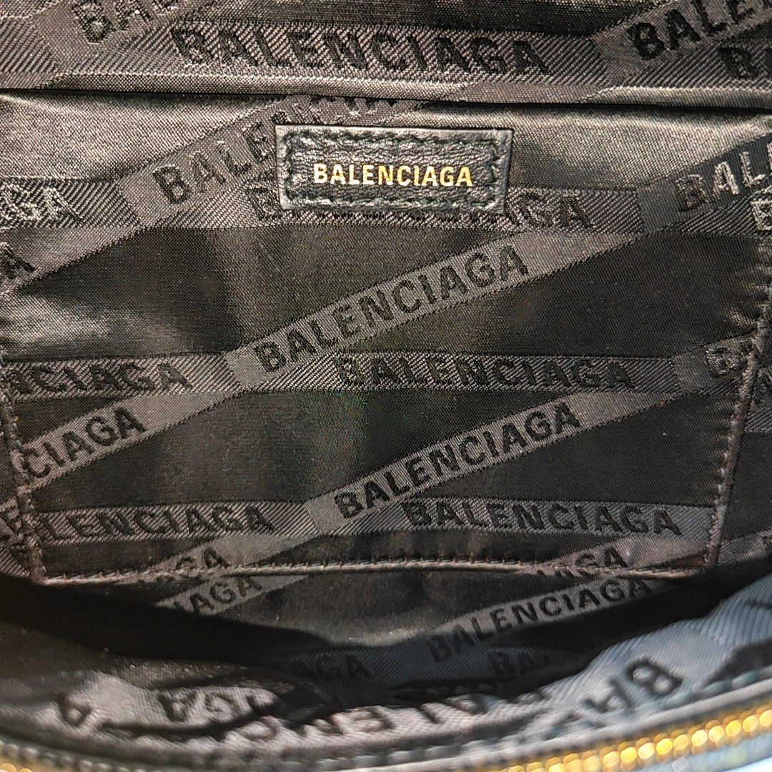 Souvenirs Quilted Calfskin Black