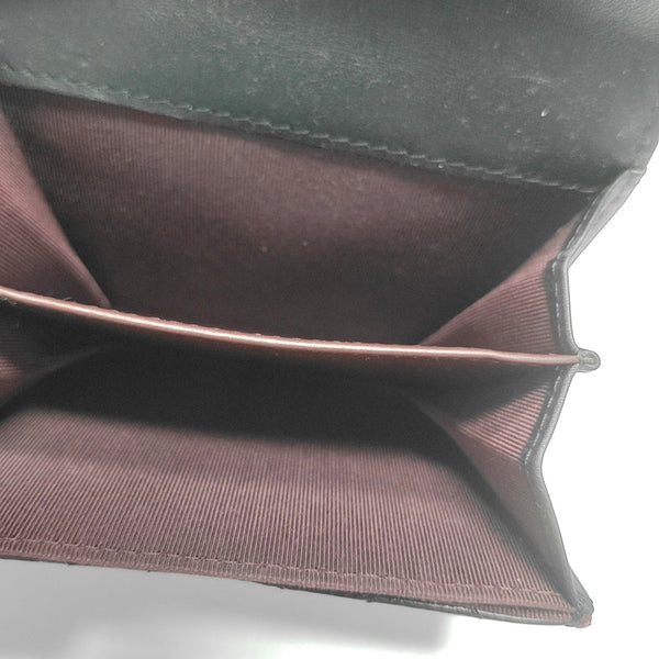 2.55 225 (small) Quilted Calfskin Black Card Holder
