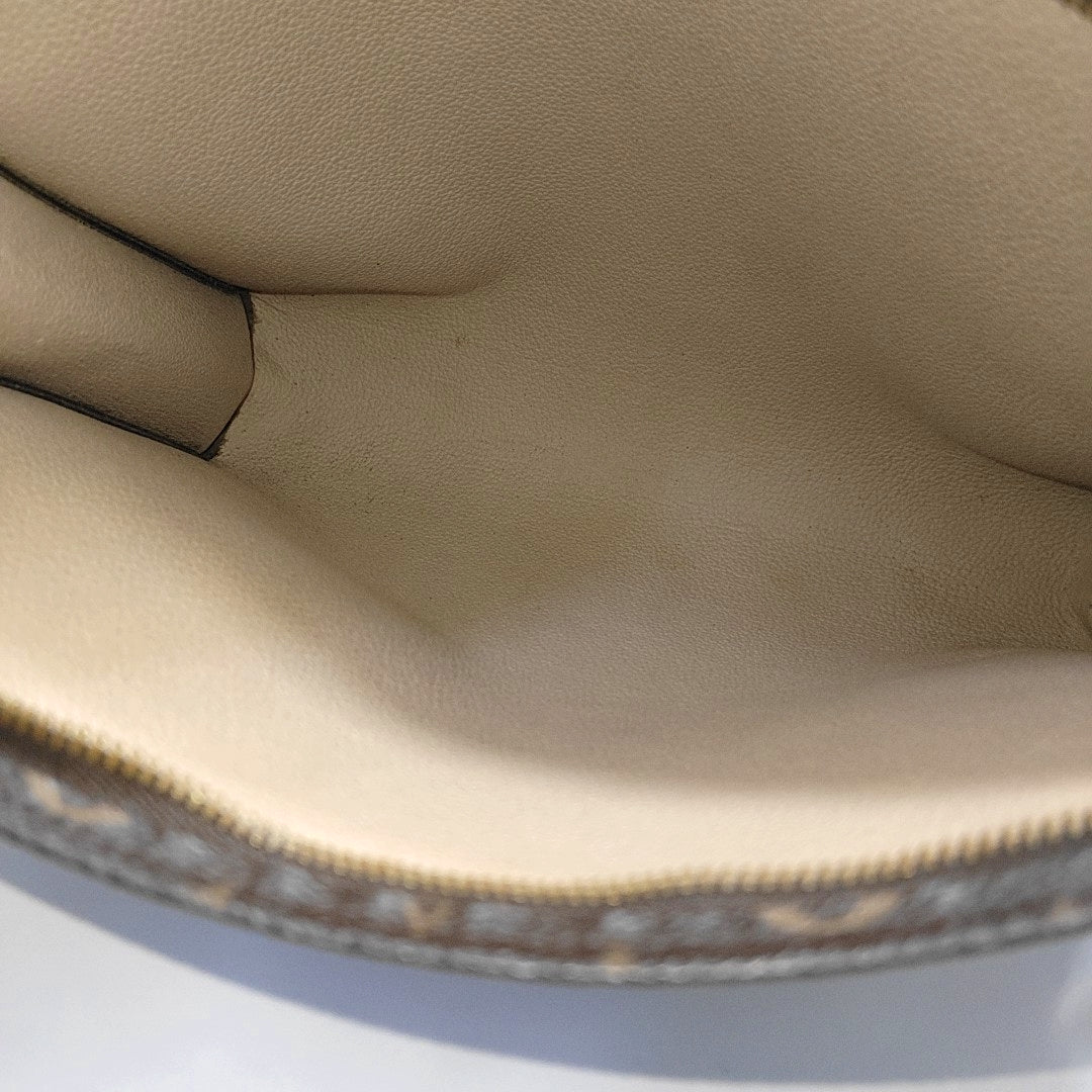 TOILET POCKET 26 Monogram Coated Canvas Brown