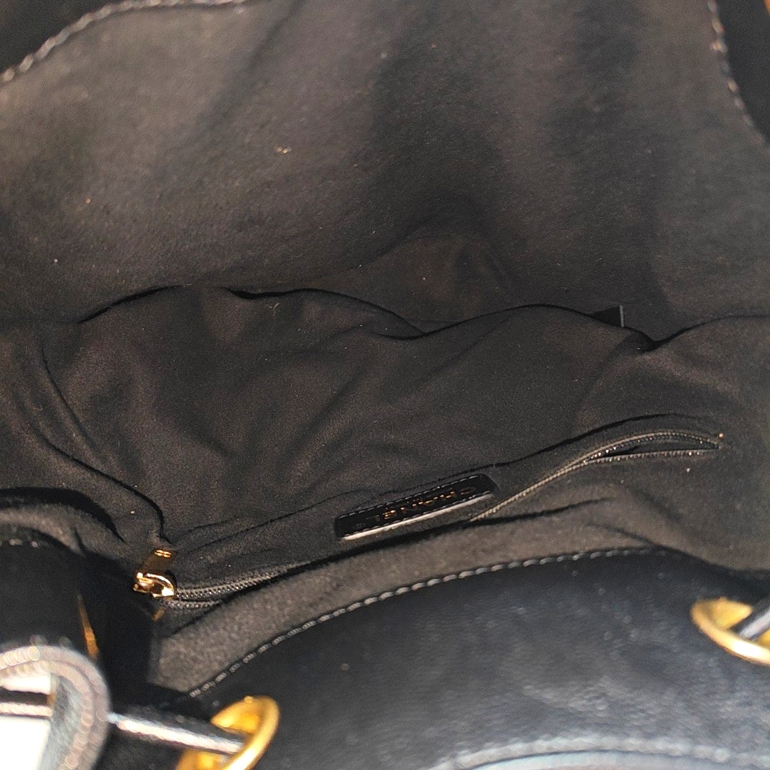 DEAUVILLE Grained Calfskin Black
