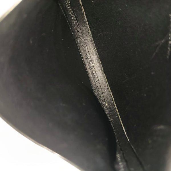 Heel Small Calfskin Black