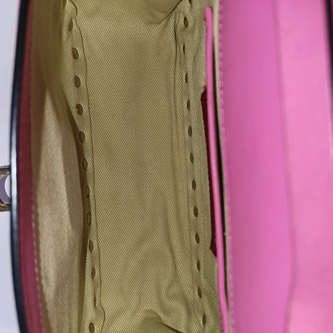 Rockstud Mini Calfskin Pink