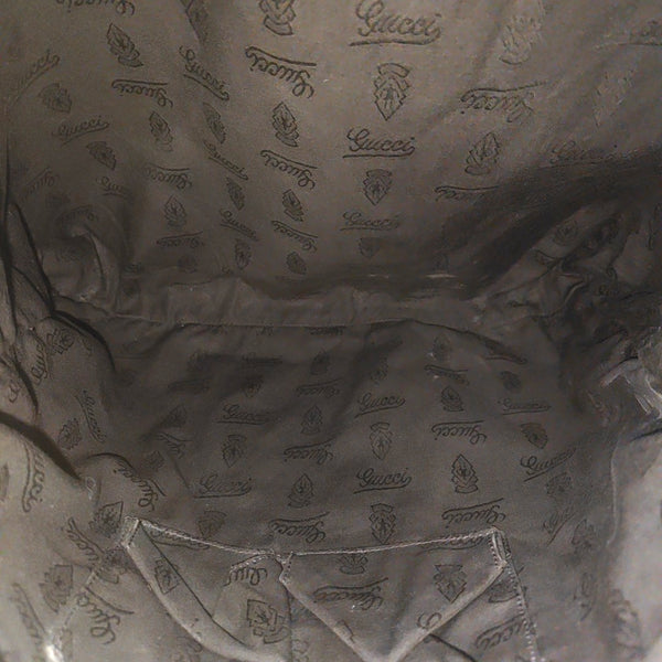 Monogram Coated Canvas Tote Bag Silver