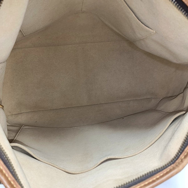 ESTRELA MM Monogram Coated Canvas Brown