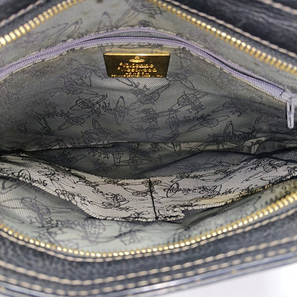 Calfskin Shoulder Bag Black