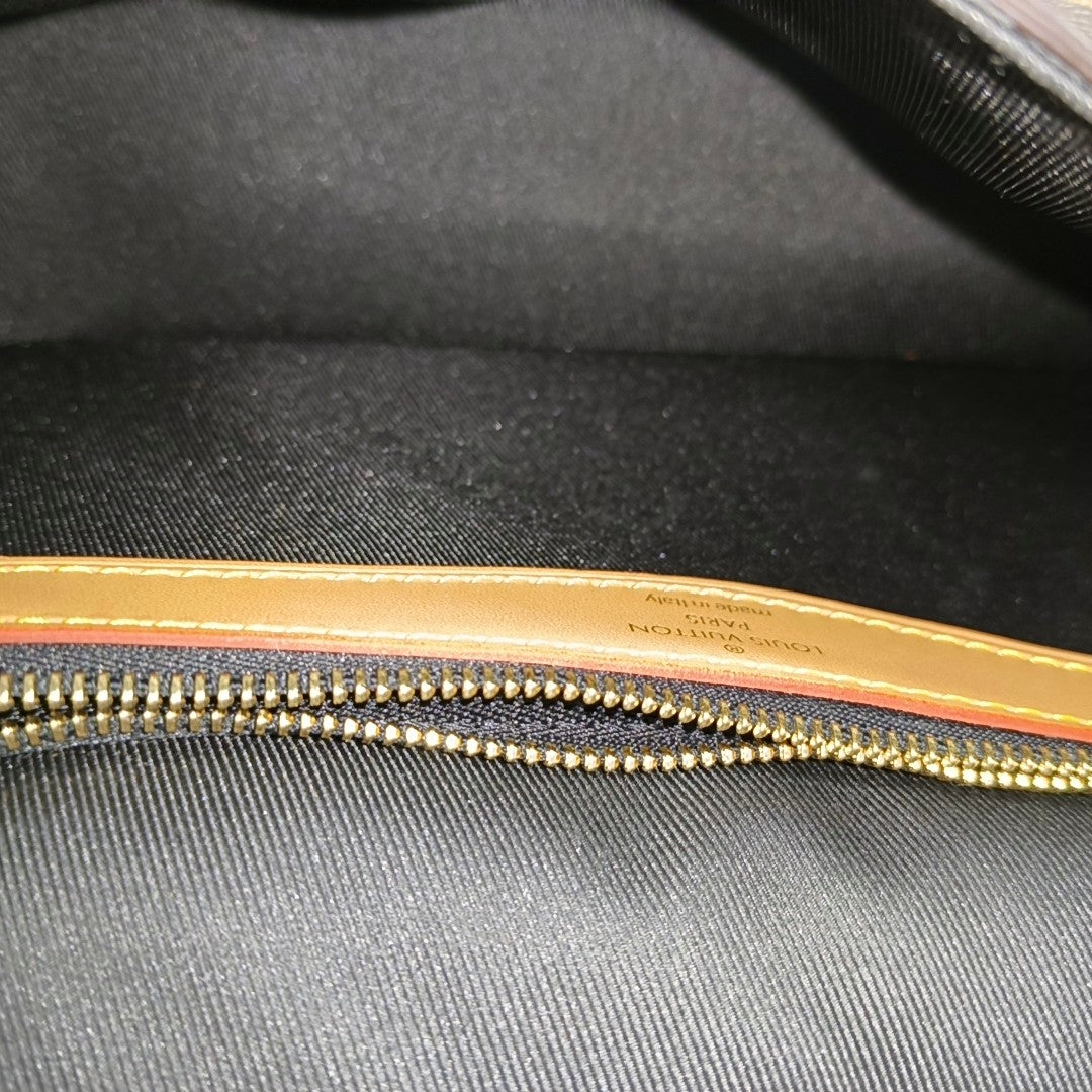 DIANE Monogram Coated Canvas Brown