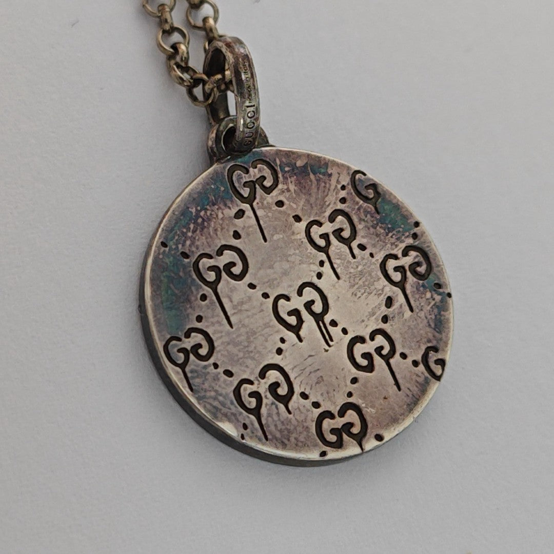 925 Sterling Silver Black Necklace