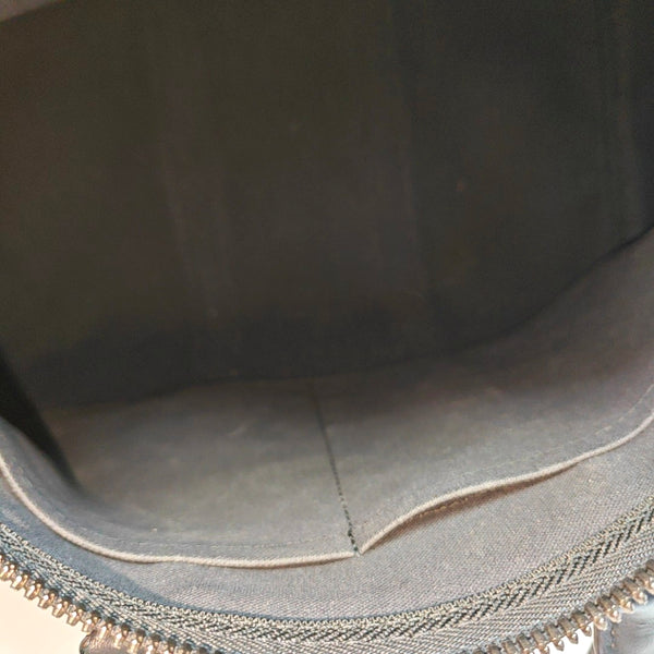 KEEPALL 35 Monogram Coated Canvas Black