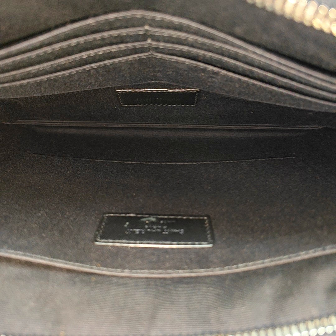 Calfskin Clutch Black