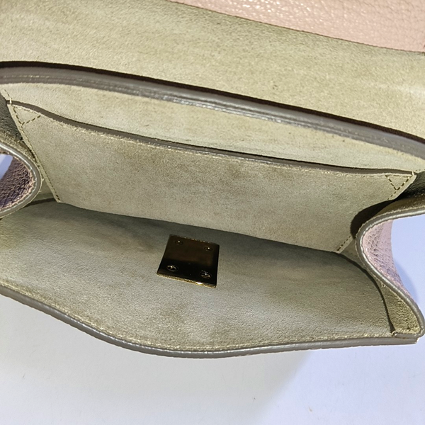 Drew Mini Calfskin Pink
