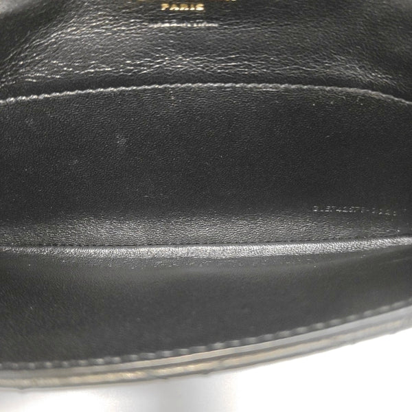 KATE SUPPLE Quilted Lambskin Black