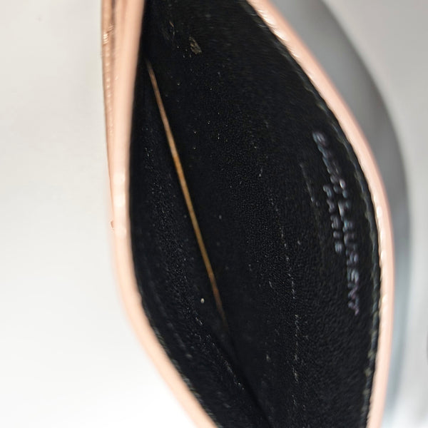 MONOGRAM Calfskin Pink Card Holder