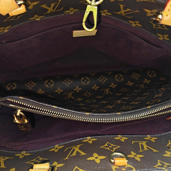 MONTAIGNE Monogram Coated Canvas Brown