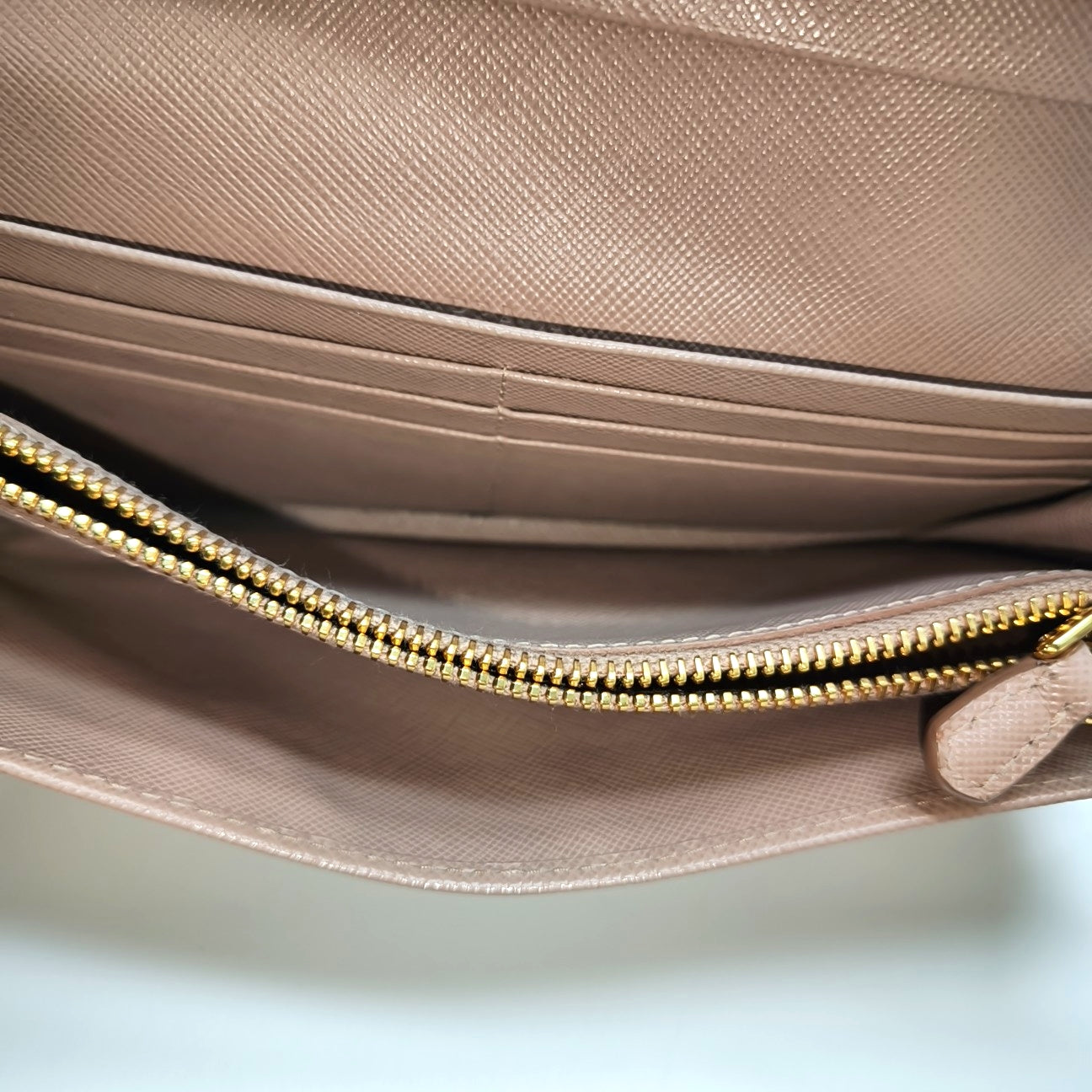 Saffiano Calfskin Wallet Pink
