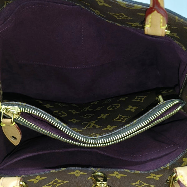 MONTAIGNE Monogram Coated Canvas Brown