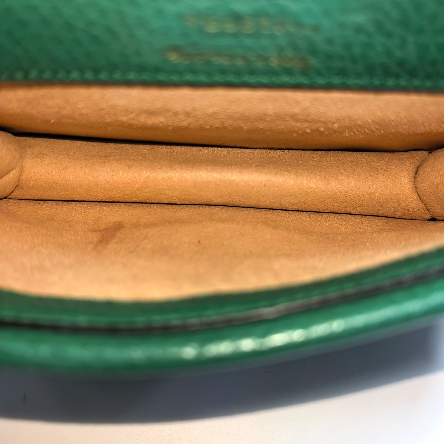Dionysus Super Mini Calfskin Green