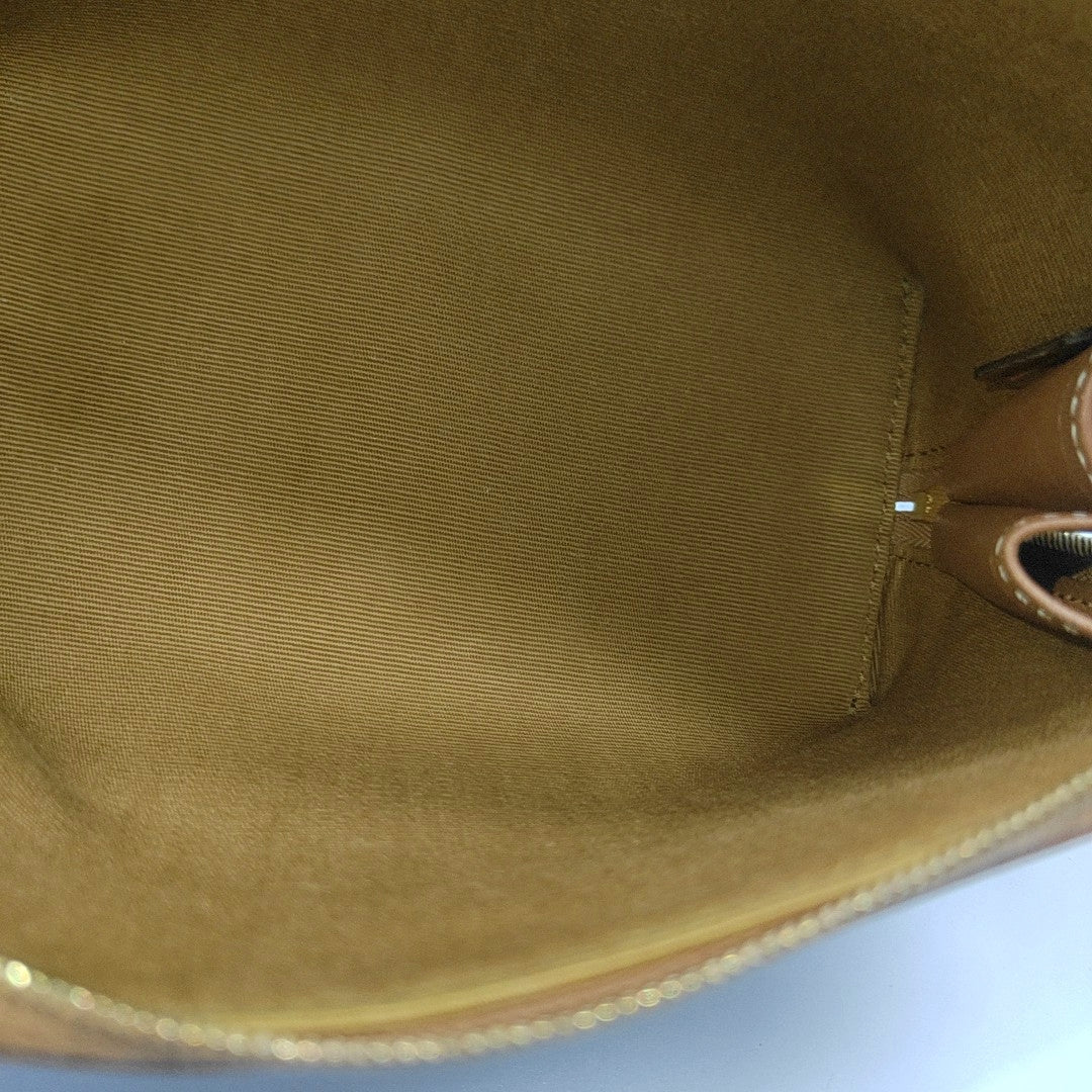 TRIOMPHE CANVAS Mini Coated Canvas Brown