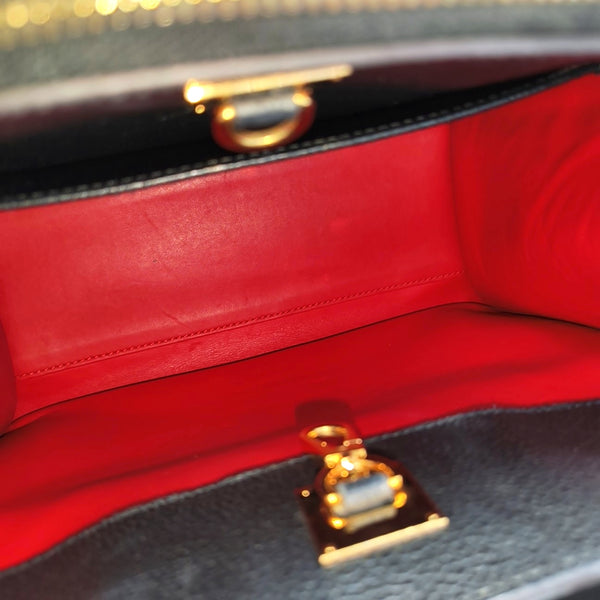 CITY STEAMER PM Calfskin Red