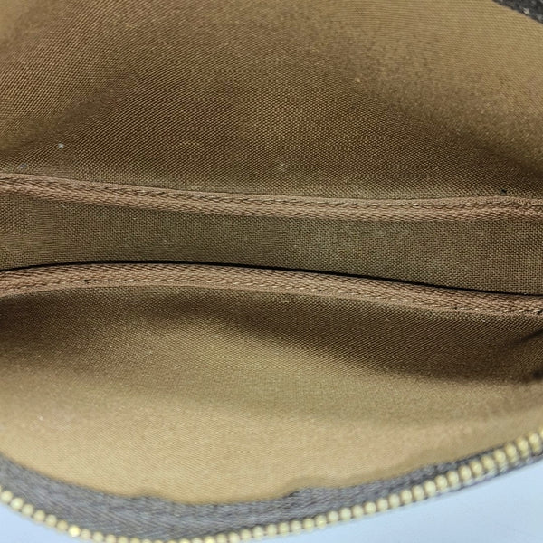 ACCESSOIRES Monogram Coated Canvas Brown