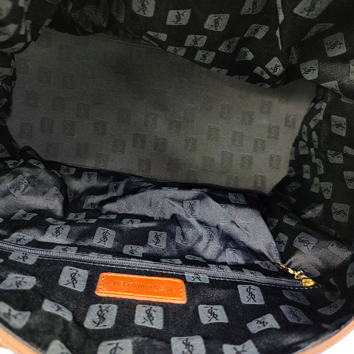 Fabric Top Handle Bag Blue