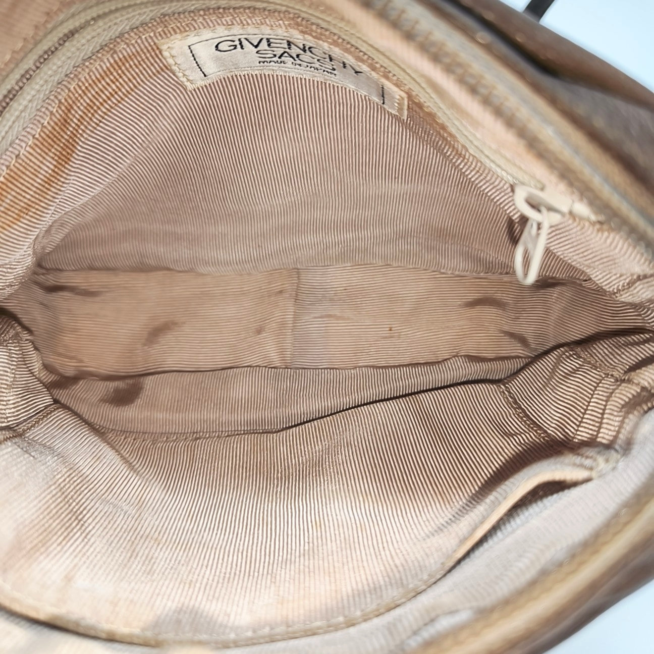 Calfskin Shoulder Bag Brown