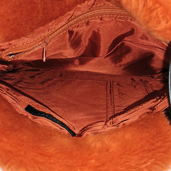 Fabric Top Handle Bag Multicolor