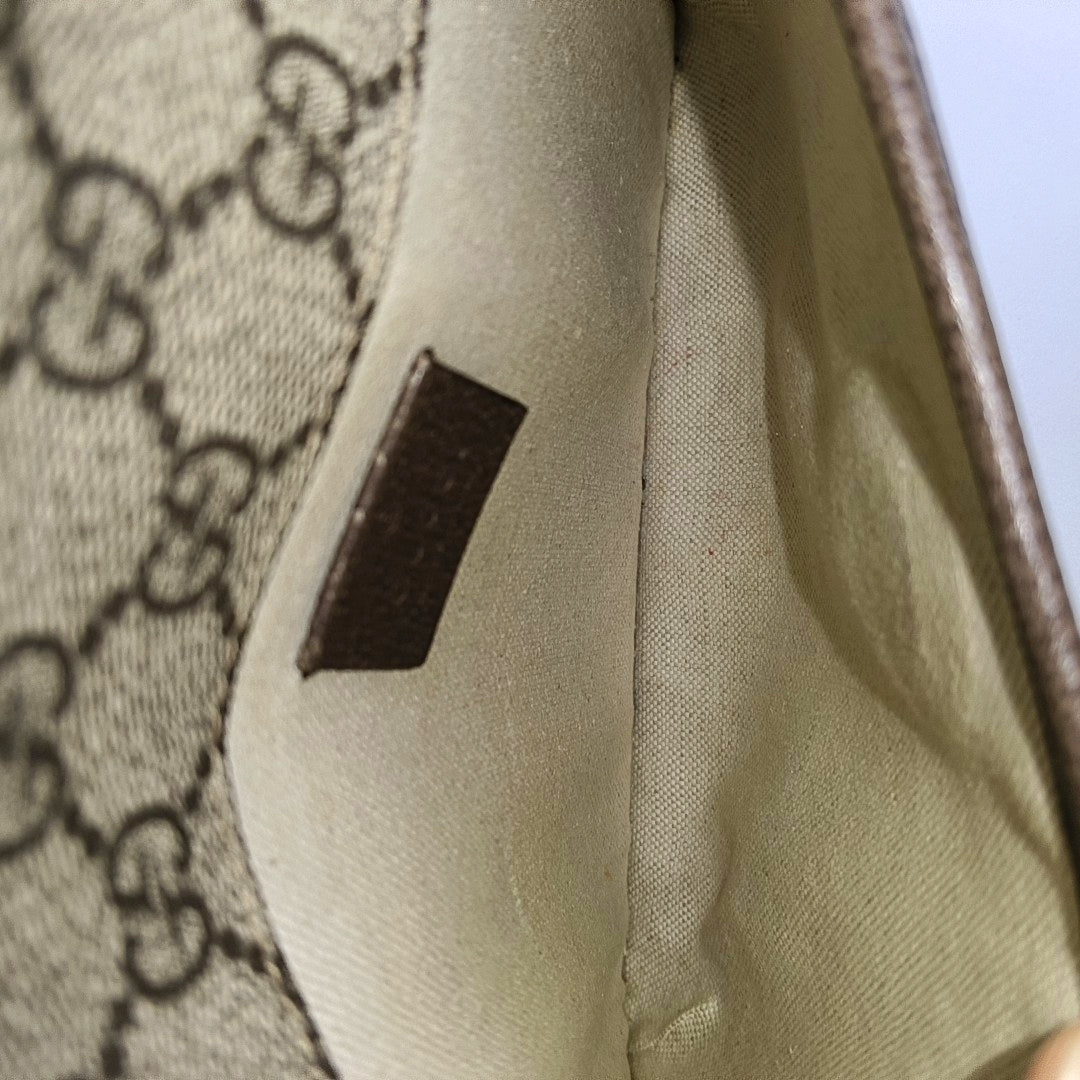 Neo Vintage Monogram Coated Canvas Beige