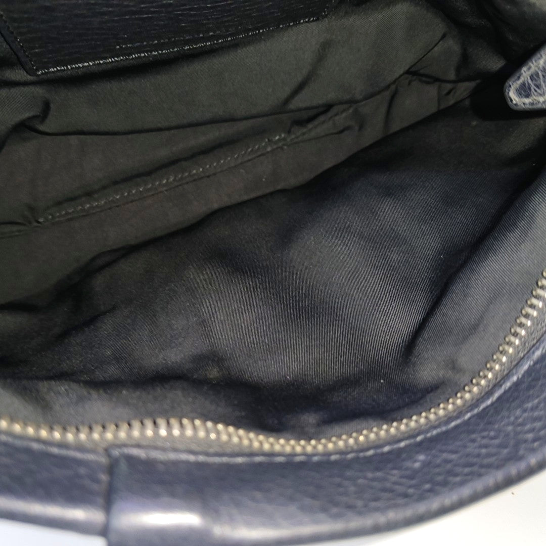Calfskin Clutch Black