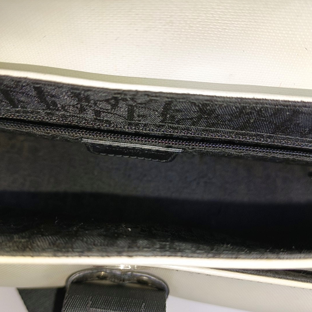 Calfskin Shoulder Bag White