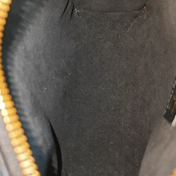SPEEDY Nano Monogram Calfskin Black