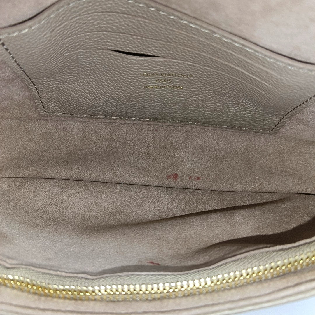 IVY Monogram Calfskin Gray