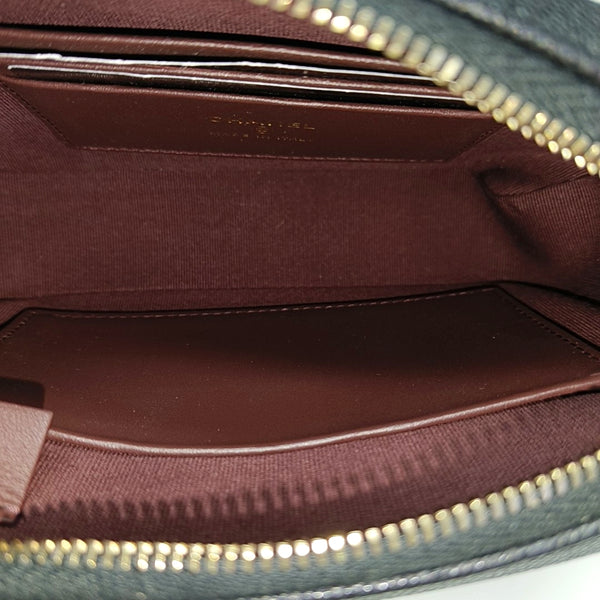 Quilted Grained Calfskin Black