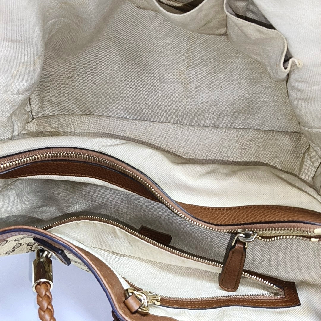 Bella Monogram Canvas Beige