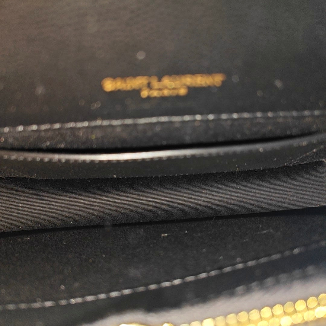 MONOGRAM WOC Chevron Calfskin Black