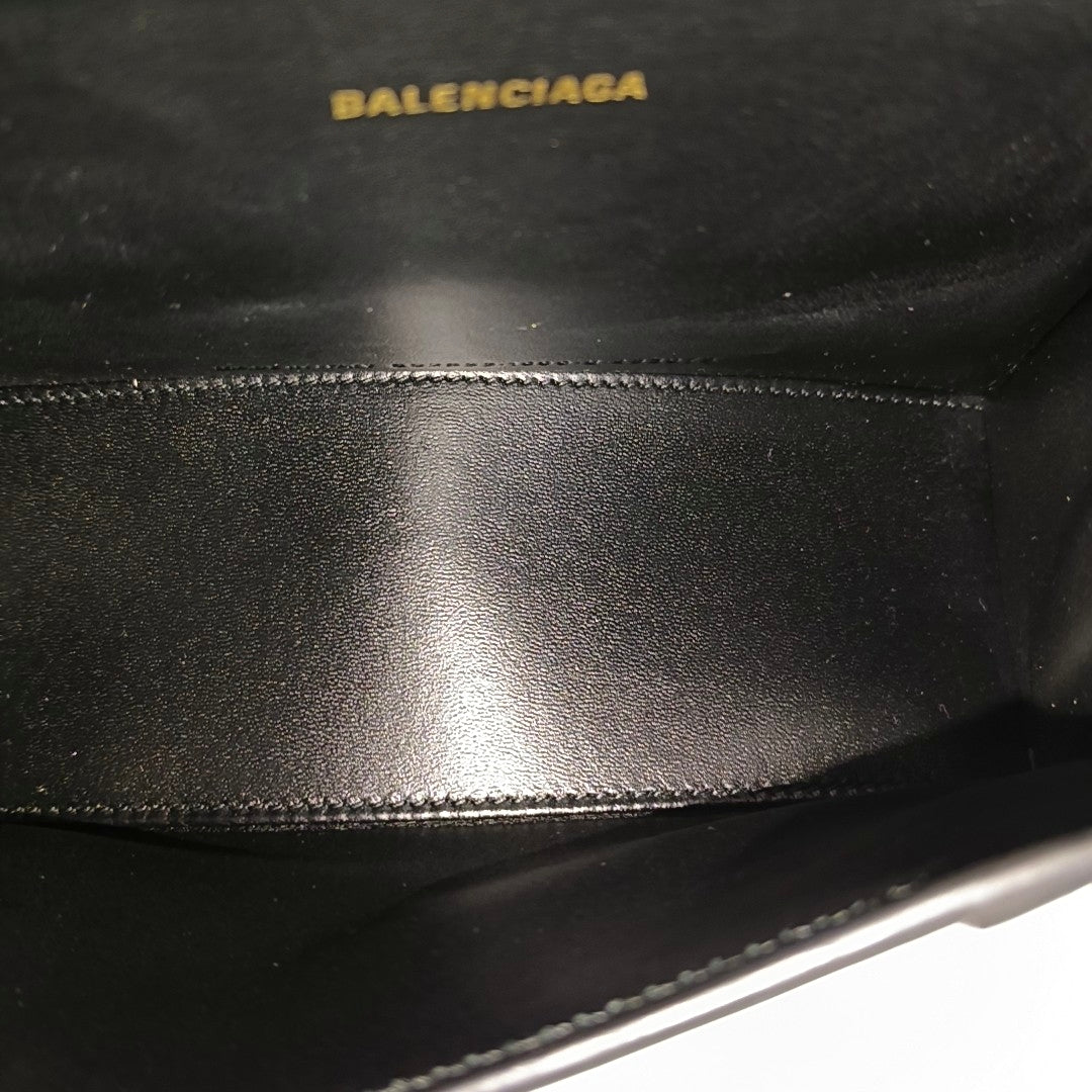 Hourglass XS Calfskin Black