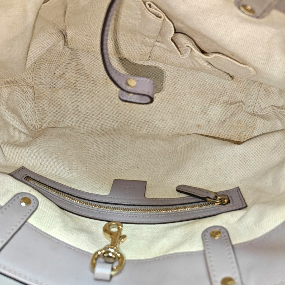 Calfskin Tote Bag Gray